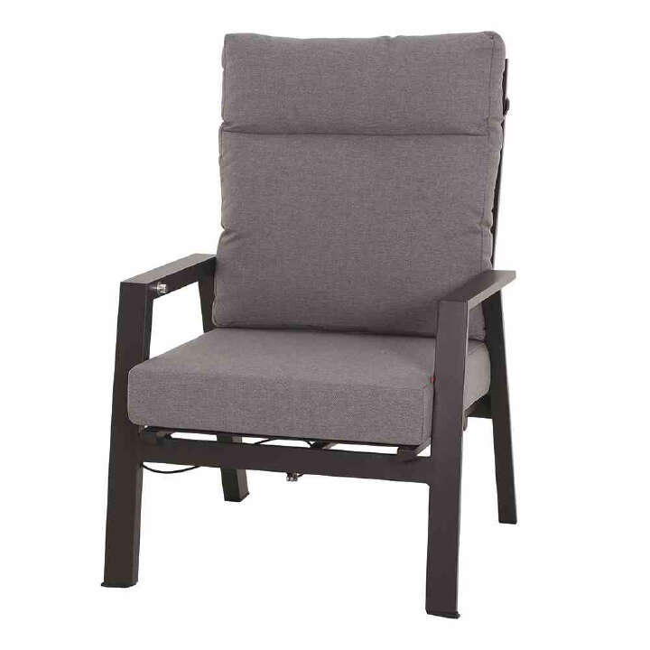 SIENA GARDEN Valencia Loungesessel anthrazit